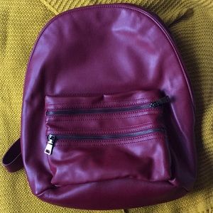 Steve Madden Magenta Backpack